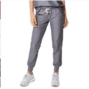 Figs Women’s Zamora Jogger Scrub Pants in color Graphite